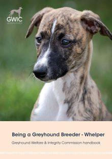 Being a Greyhound Breeder - Whelper handbook cover image